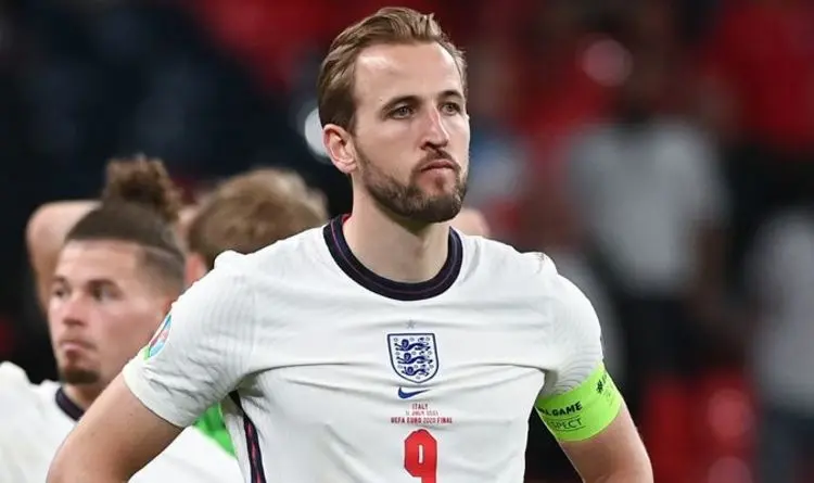 Harry Kane, capitán de Inglaterra, tras la final perdida de la Eurocopa 2020 ante Italia en Wembley